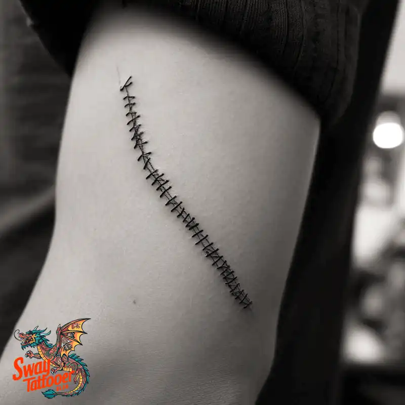 120 Stitches Tattoo Design Ideas: Art of Self-Expression 31 stitches tattoo
