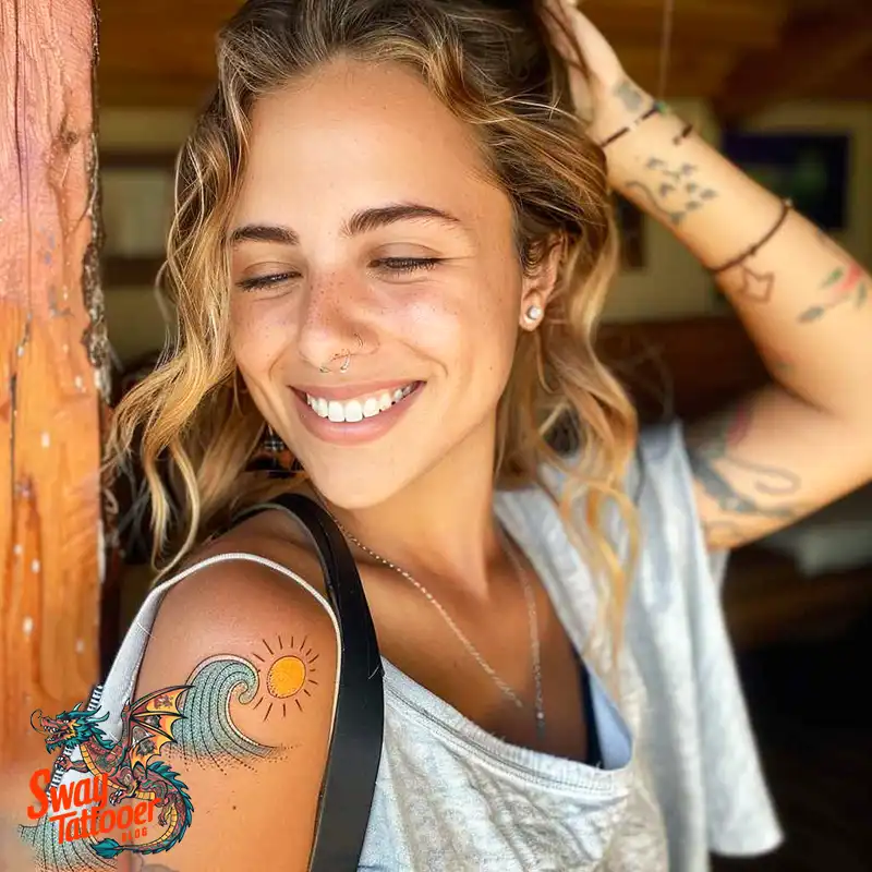 150 Summer Tattoo Design Ideas: Flaunt Your Ink in the Sun 7 summer tattoo