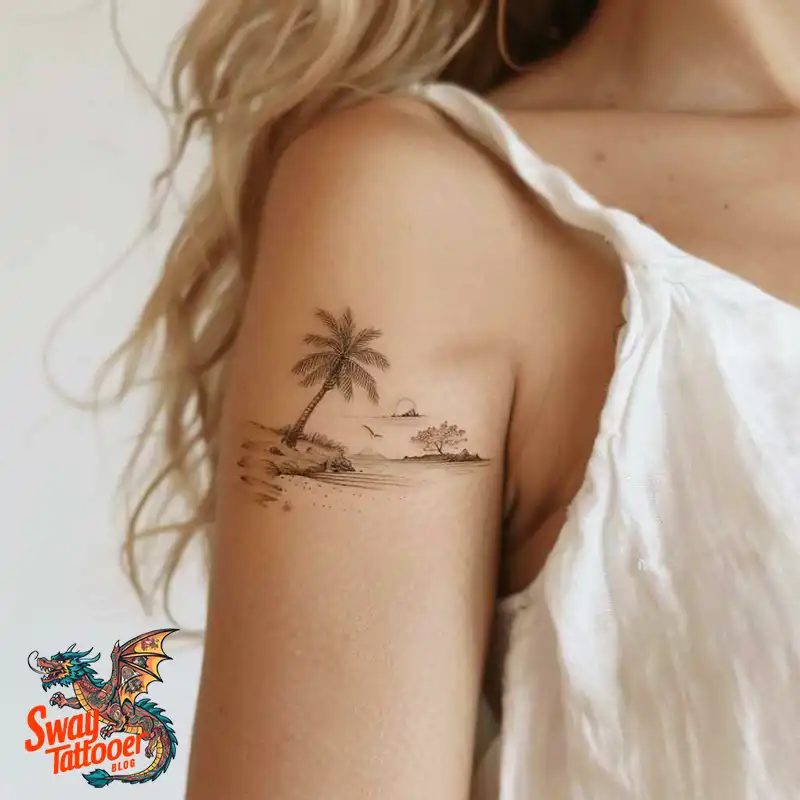 150 Summer Tattoo Design Ideas: Flaunt Your Ink in the Sun 106 summer tattoo