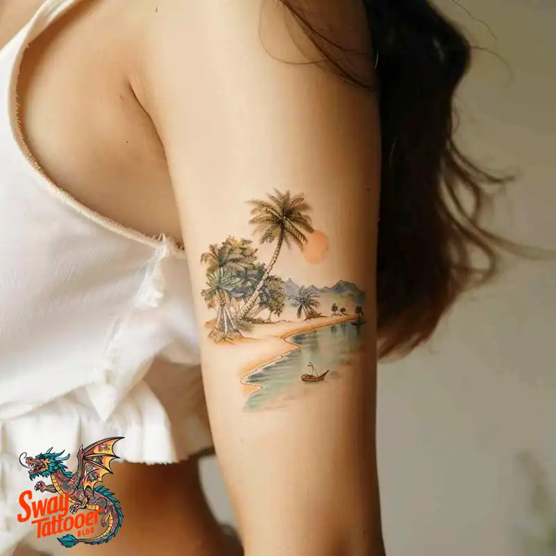 150 Summer Tattoo Design Ideas: Flaunt Your Ink in the Sun 105 summer tattoo