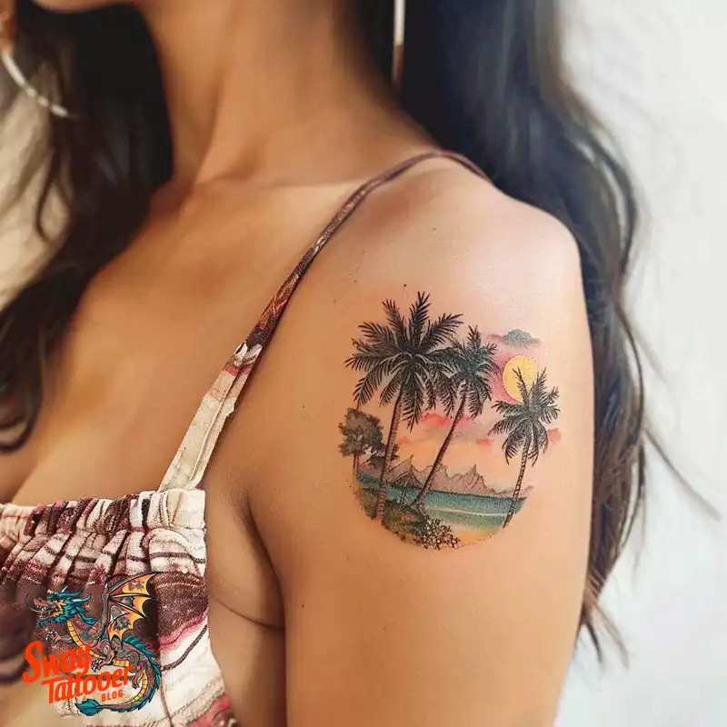 150 Summer Tattoo Design Ideas: Flaunt Your Ink in the Sun 98 summer tattoo
