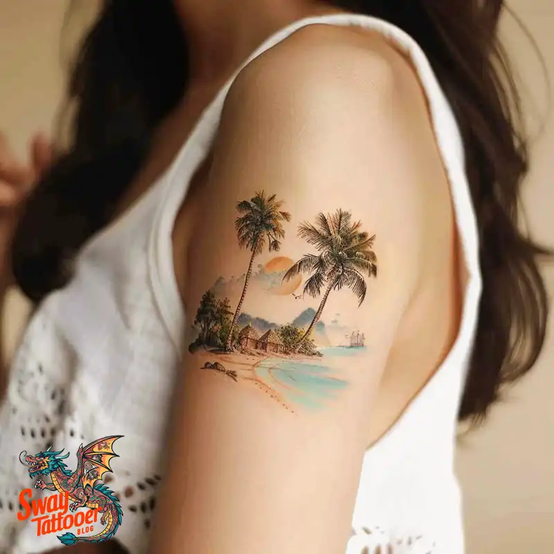 150 Summer Tattoo Design Ideas: Flaunt Your Ink in the Sun 94 summer tattoo
