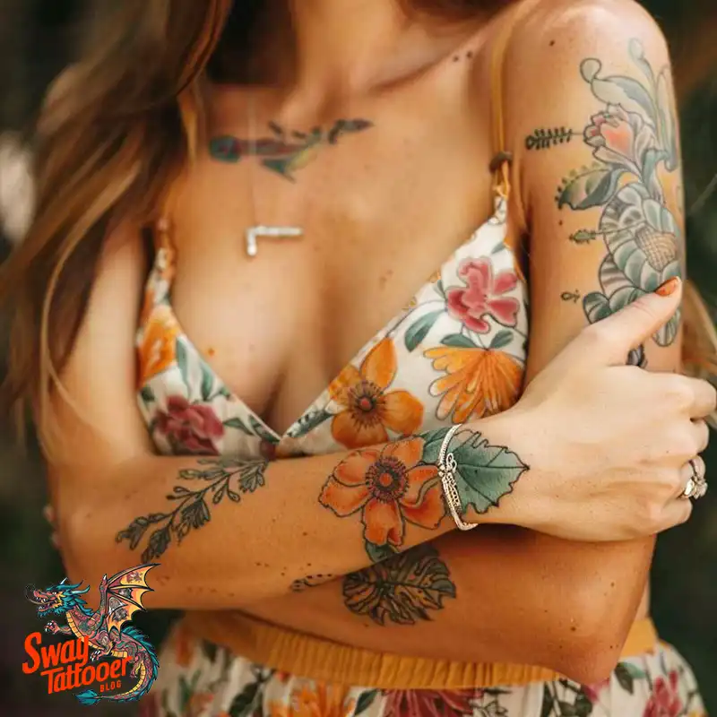 150 Summer Tattoo Design Ideas: Flaunt Your Ink in the Sun 69 summer tattoo