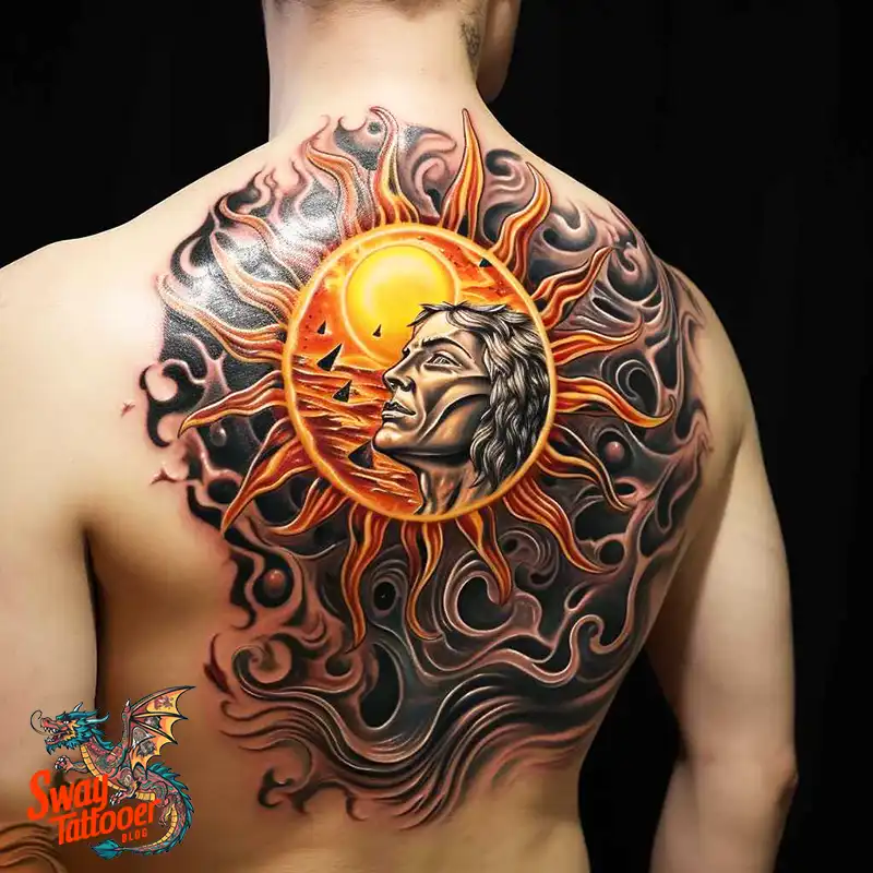 55 Sun Tattoo Design Ideas: Radiate Your Personality 45 sun tattoo