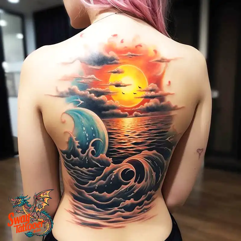 55 Sun Tattoo Design Ideas: Radiate Your Personality 37 sun tattoo