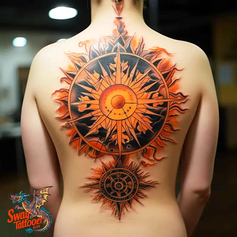 55 Sun Tattoo Design Ideas: Radiate Your Personality 29 sun tattoo