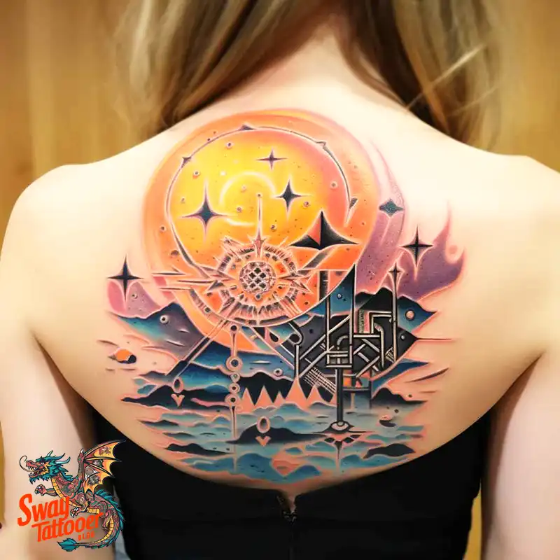 55 Sun Tattoo Design Ideas: Radiate Your Personality 28 sun tattoo