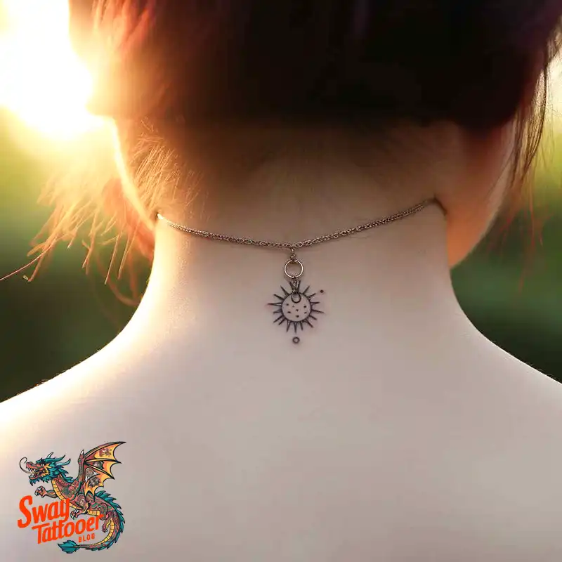 55 Sun Tattoo Design Ideas: Radiate Your Personality 6 sun tattoo