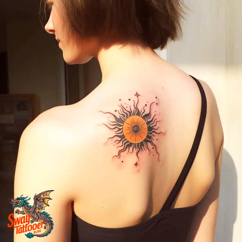 55 Sun Tattoo Design Ideas: Radiate Your Personality 2 sun tattoo