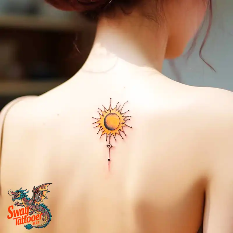 55 Sun Tattoo Design Ideas: Radiate Your Personality 1 sun tattoo