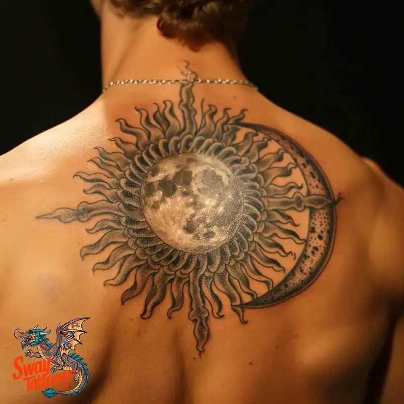 120 Sun and Moon Tattoo Design Ideas: Beauty and Symbolism 101 sun and moon tattoo