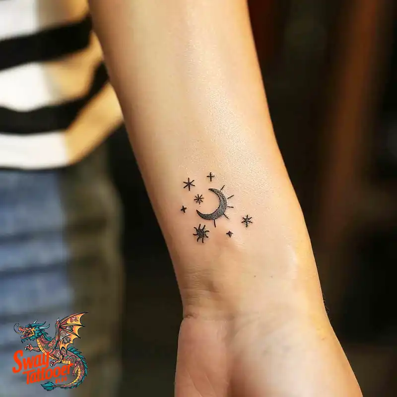 120 Sun and Moon Tattoo Design Ideas: Beauty and Symbolism 76 sun and moon tattoo