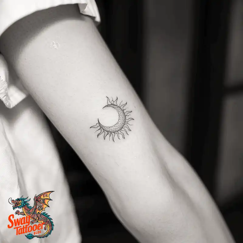 120 Sun and Moon Tattoo Design Ideas: Beauty and Symbolism 70 sun and moon tattoo
