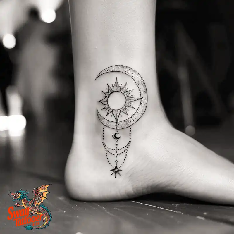 120 Sun and Moon Tattoo Design Ideas: Beauty and Symbolism 114 sun and moon tattoo