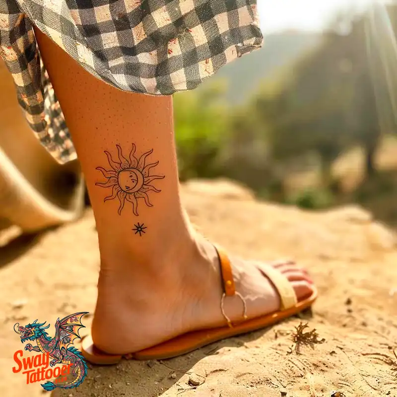 120 Sun and Moon Tattoo Design Ideas: Beauty and Symbolism 51 sun and moon tattoo