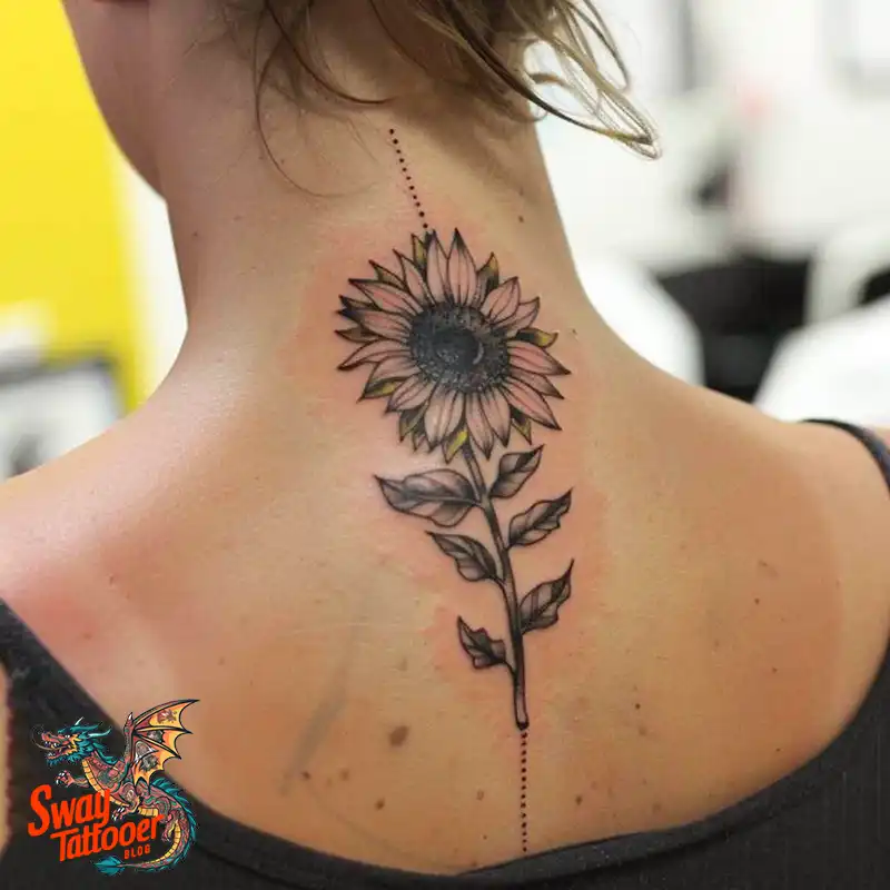 100 Sunflower Tattoo Design Ideas to Brighten Your Skin 86 sunflower tattoo
