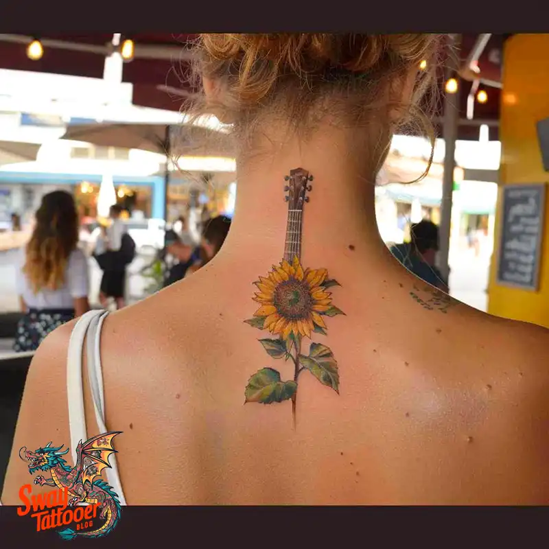 100 Sunflower Tattoo Design Ideas to Brighten Your Skin 84 sunflower tattoo