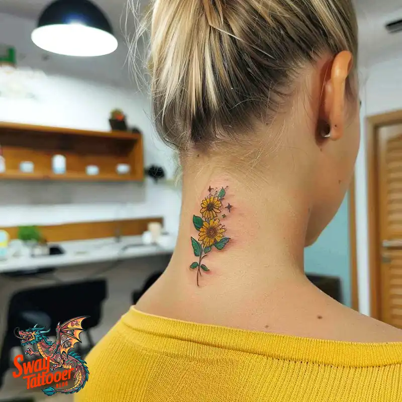 100 Sunflower Tattoo Design Ideas to Brighten Your Skin 82 sunflower tattoo