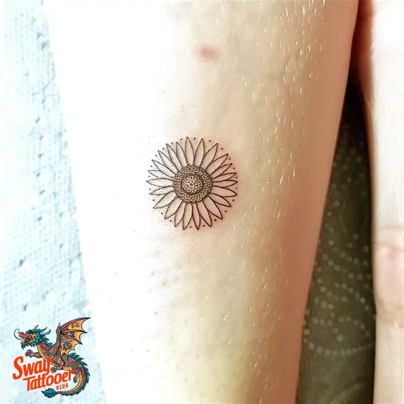 100 Sunflower Tattoo Design Ideas to Brighten Your Skin 57 sunflower tattoo