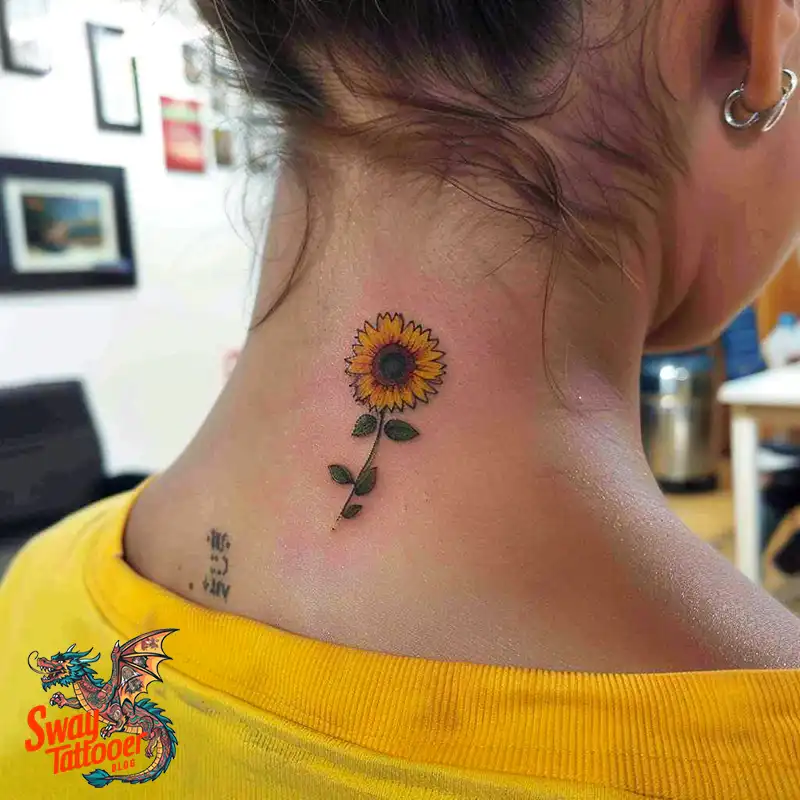 100 Sunflower Tattoo Design Ideas to Brighten Your Skin 52 sunflower tattoo