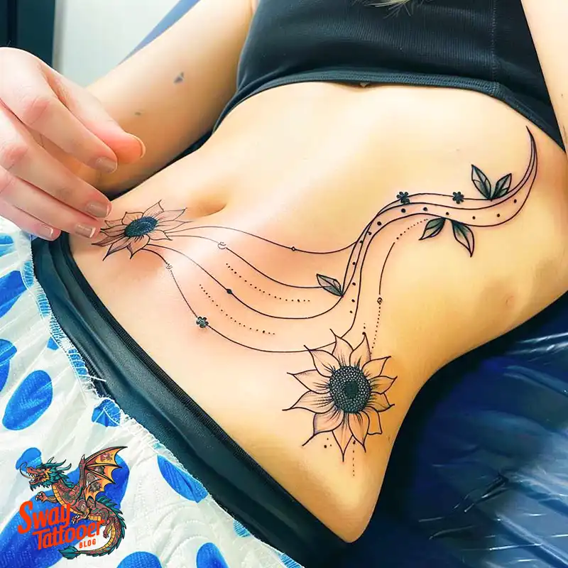 100 Sunflower Tattoo Design Ideas to Brighten Your Skin 41 sunflower tattoo