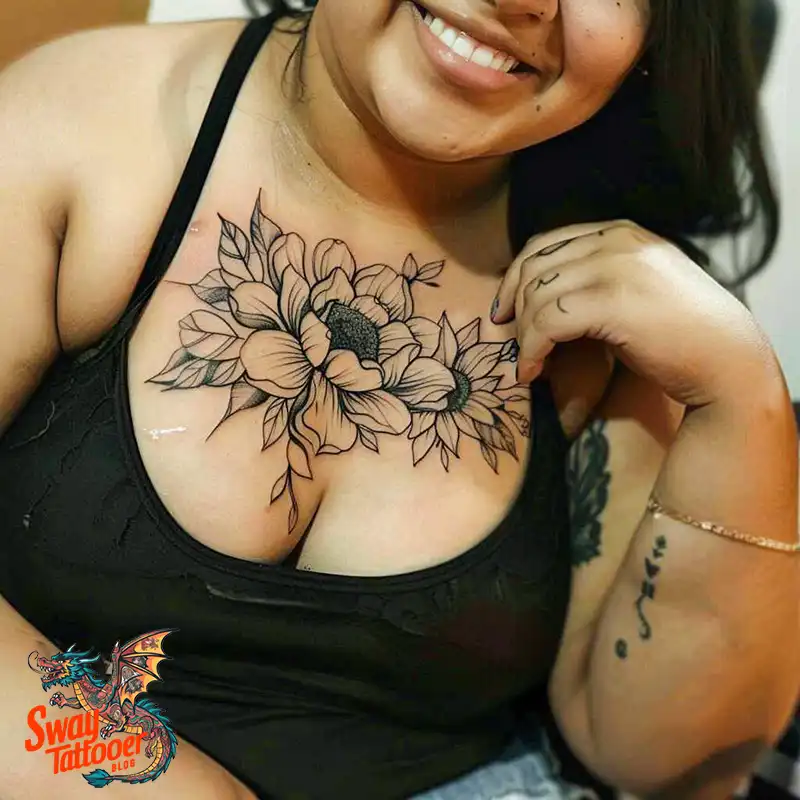 100 Sunflower Tattoo Design Ideas to Brighten Your Skin 38 sunflower tattoo