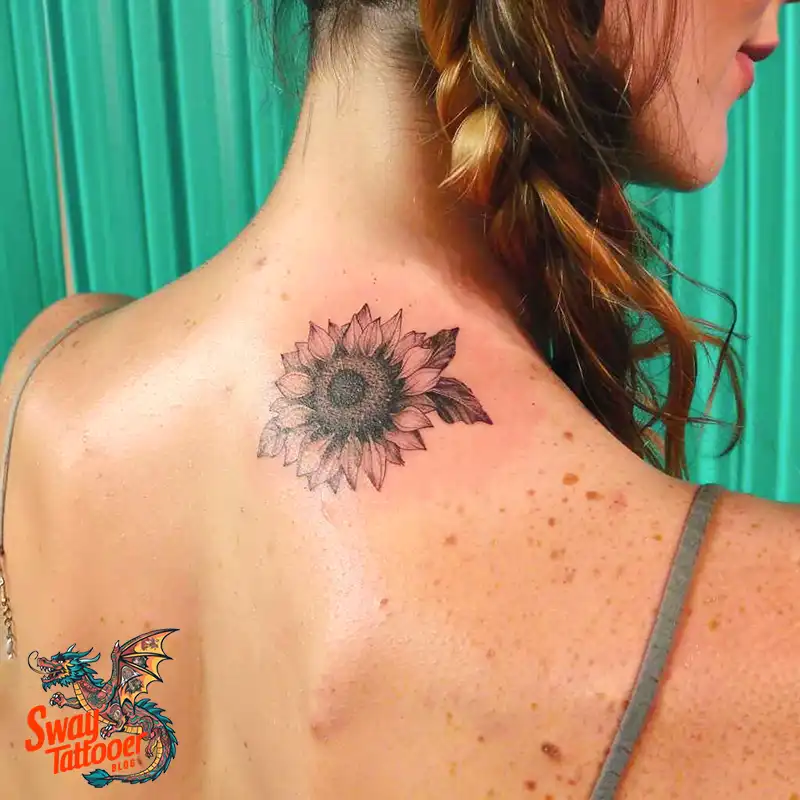 100 Sunflower Tattoo Design Ideas to Brighten Your Skin 37 sunflower tattoo