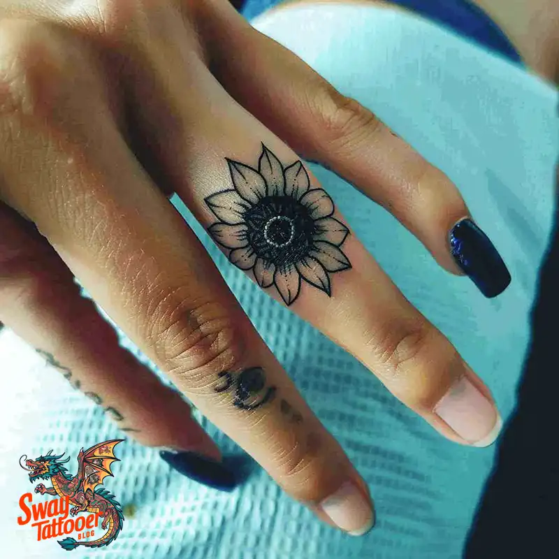 100 Sunflower Tattoo Design Ideas to Brighten Your Skin 36 sunflower tattoo
