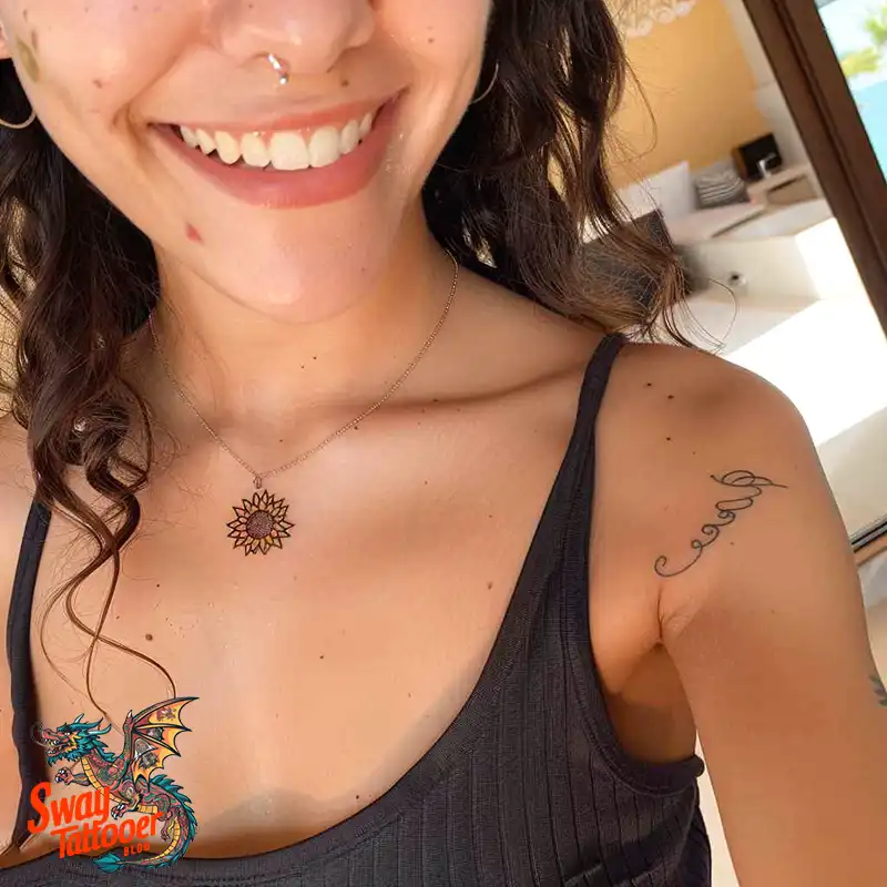 100 Sunflower Tattoo Design Ideas to Brighten Your Skin 10 sunflower tattoo