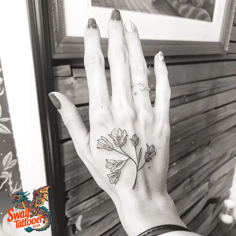 150 Sweet Pea Flower Tattoo Design Ideas and Deep Meanings 14 sweet pea tattoo