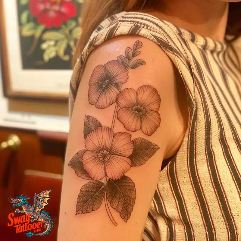 150 Sweet Pea Flower Tattoo Design Ideas and Deep Meanings 89 sweet pea flower tattoo