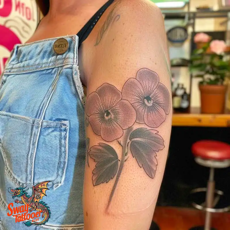 150 Sweet Pea Flower Tattoo Design Ideas and Deep Meanings 83 sweet pea flower tattoo