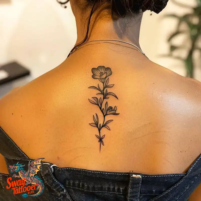 150 Sweet Pea Flower Tattoo Design Ideas and Deep Meanings 69 sweet pea flower tattoo