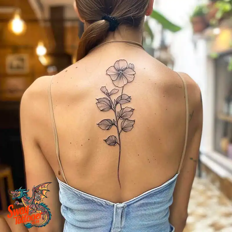 150 Sweet Pea Flower Tattoo Design Ideas and Deep Meanings 68 sweet pea tattoo