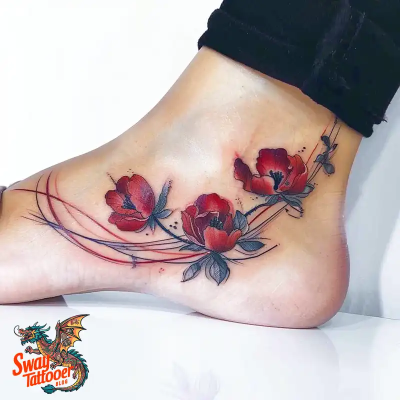 150 Sweet Pea Flower Tattoo Design Ideas and Deep Meanings 53 sweet pea tattoo