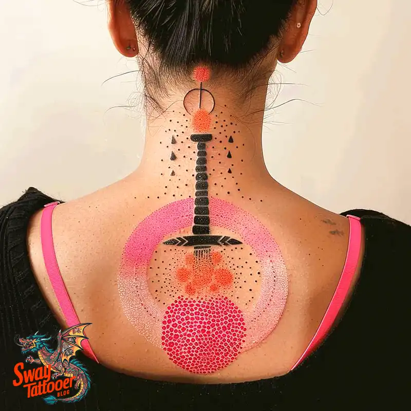 130 Sword on Back Tattoo Design Ideas: Symbol of Strength 120 sword on back tattoo