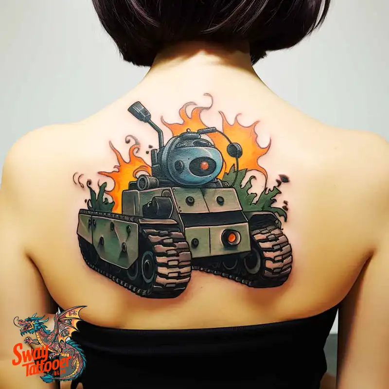 50 Tank Tattoo Design Ideas to Showcase Your Inner Warrior 50 tank tattoo
