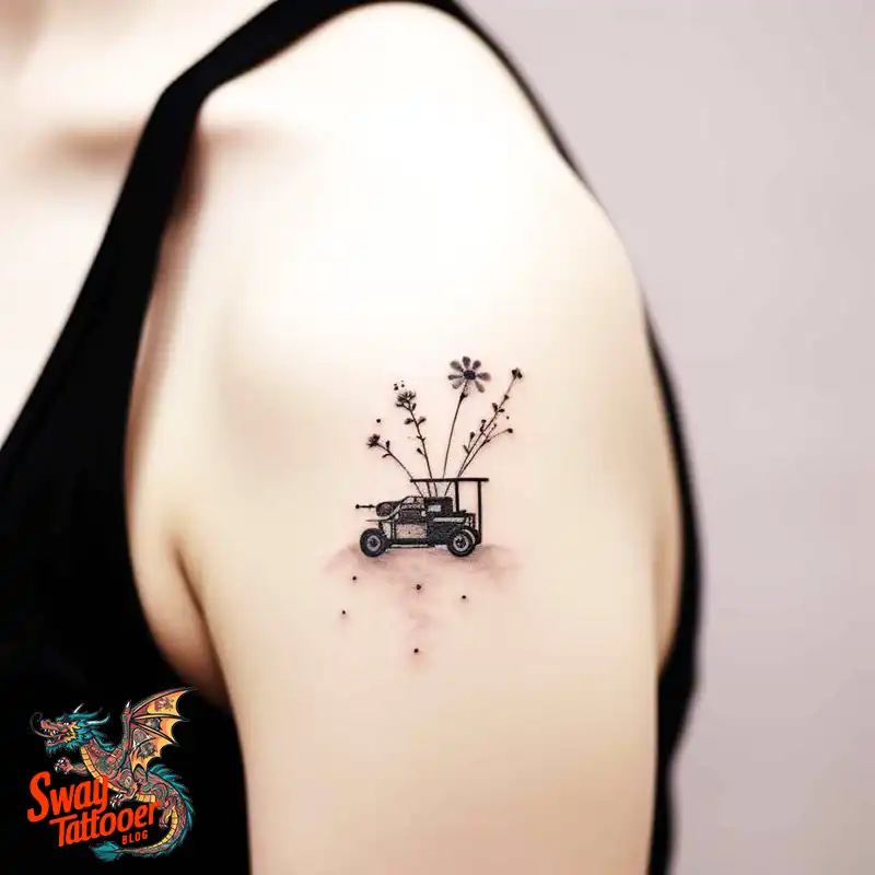 50 Tank Tattoo Design Ideas to Showcase Your Inner Warrior 41 tank tattoo