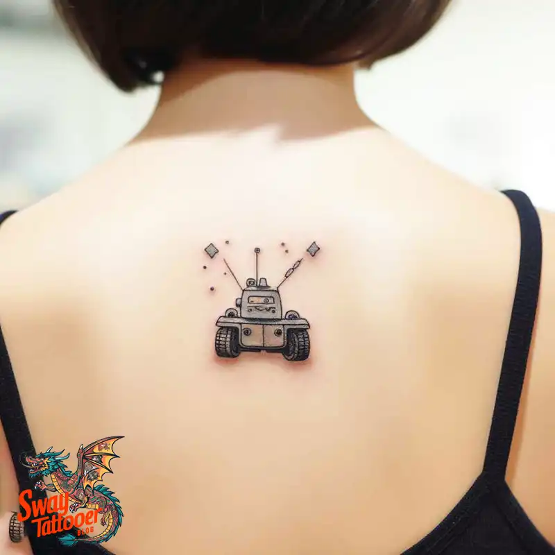 50 Tank Tattoo Design Ideas to Showcase Your Inner Warrior 13 tank tattoo