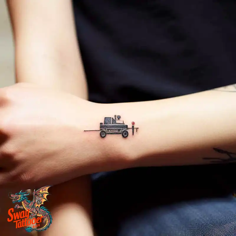 50 Tank Tattoo Design Ideas to Showcase Your Inner Warrior 6 tank tattoo