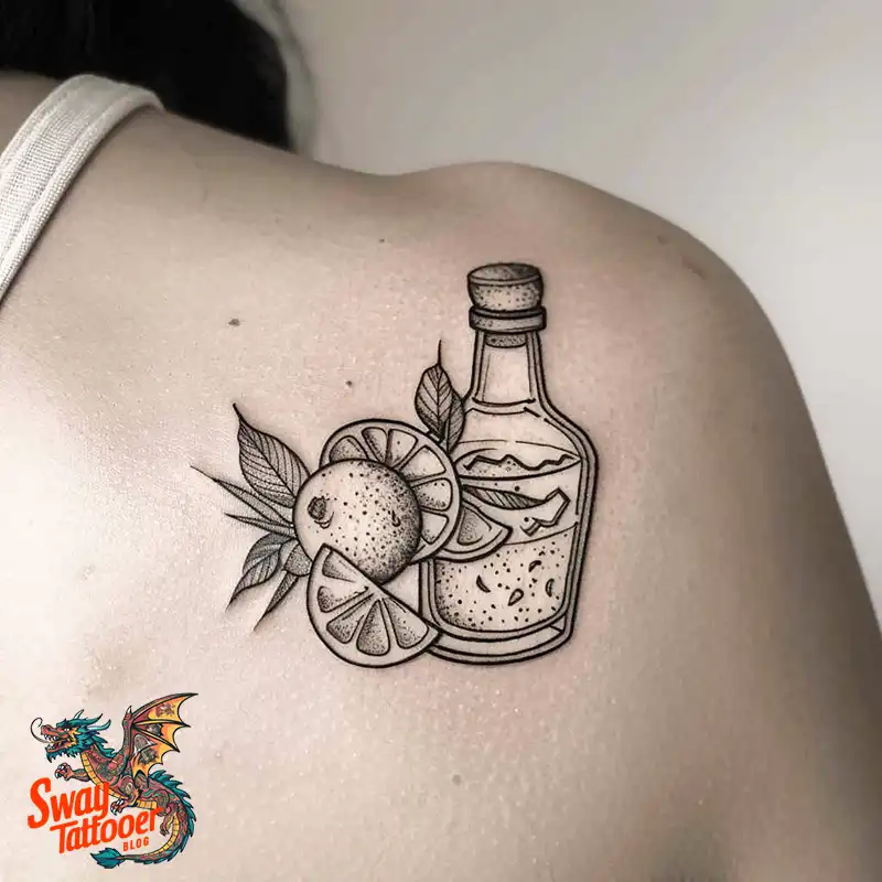 75 Tequila Tattoo Design Ideas: Inked Stories of Spirit 63 tequila tattoo