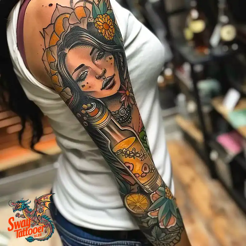 75 Tequila Tattoo Design Ideas: Inked Stories of Spirit 55 tequila tattoo