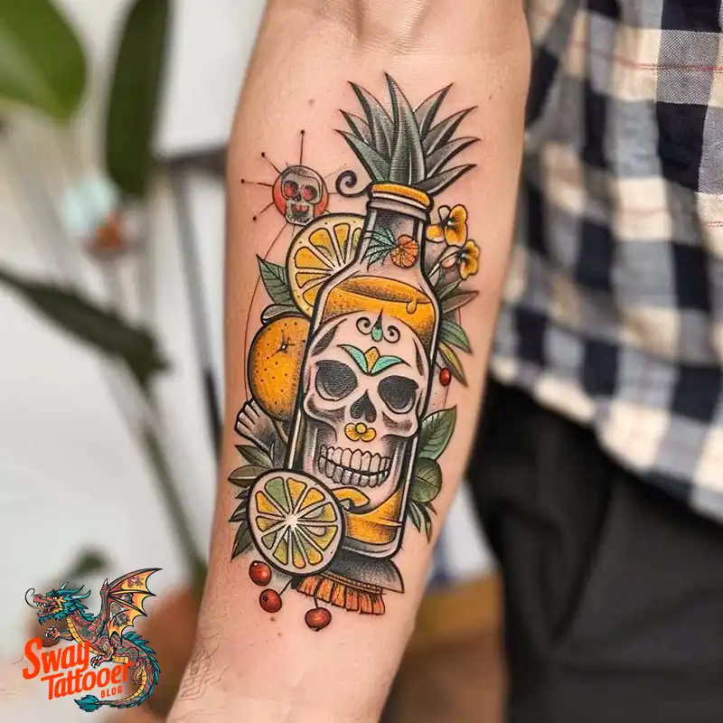 75 Tequila Tattoo Design Ideas: Inked Stories of Spirit 54 tequila tattoo