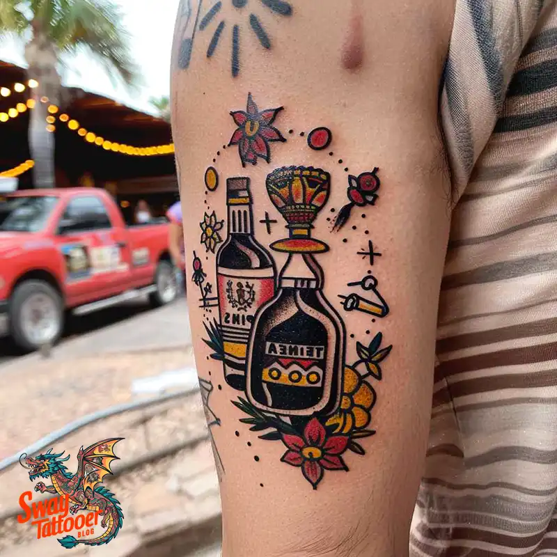 75 Tequila Tattoo Design Ideas: Inked Stories of Spirit 47 tequila tattoo