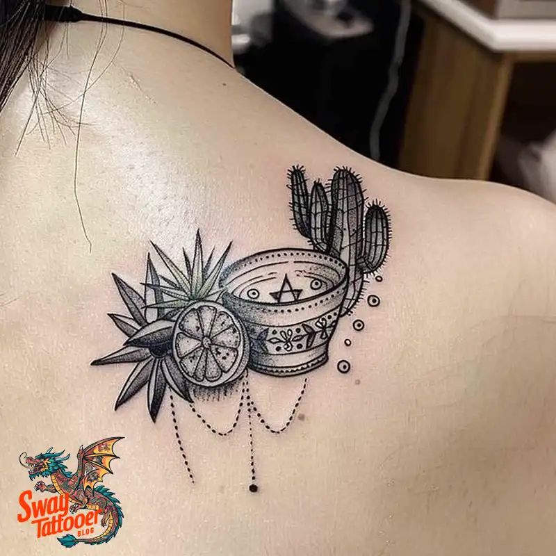 75 Tequila Tattoo Design Ideas: Inked Stories of Spirit 33 tequila tattoo