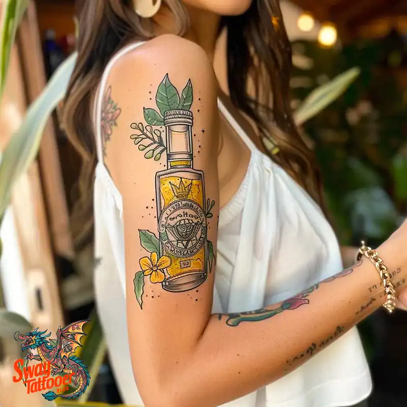 75 Tequila Tattoo Design Ideas: Inked Stories of Spirit 11 tequila tattoo