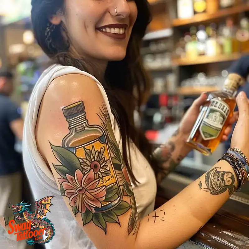 75 Tequila Tattoo Design Ideas: Inked Stories of Spirit 4 tequila tattoo