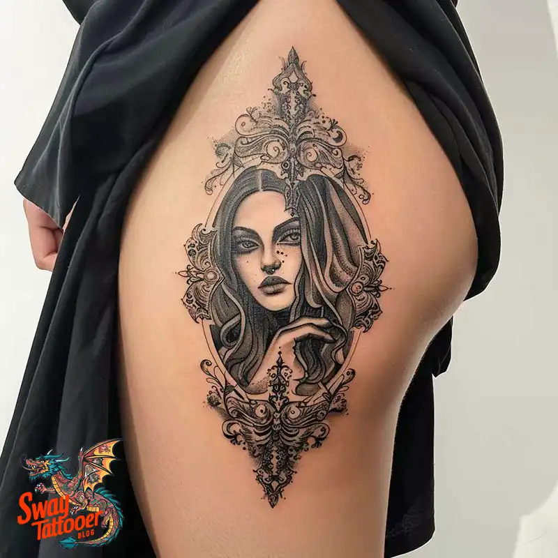130 Thigh Tattoo Ideas: Bold and Beautiful Designs 29 thigh tattoo