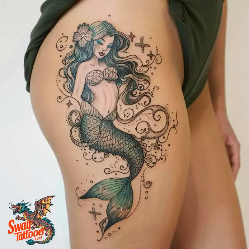 130 Thigh Tattoo Ideas: Bold and Beautiful Designs 133 thigh tattoo
