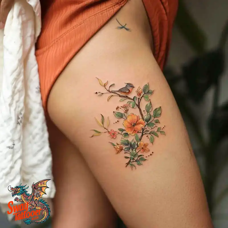 130 Thigh Tattoo Ideas: Bold and Beautiful Designs 9 thigh tattoo